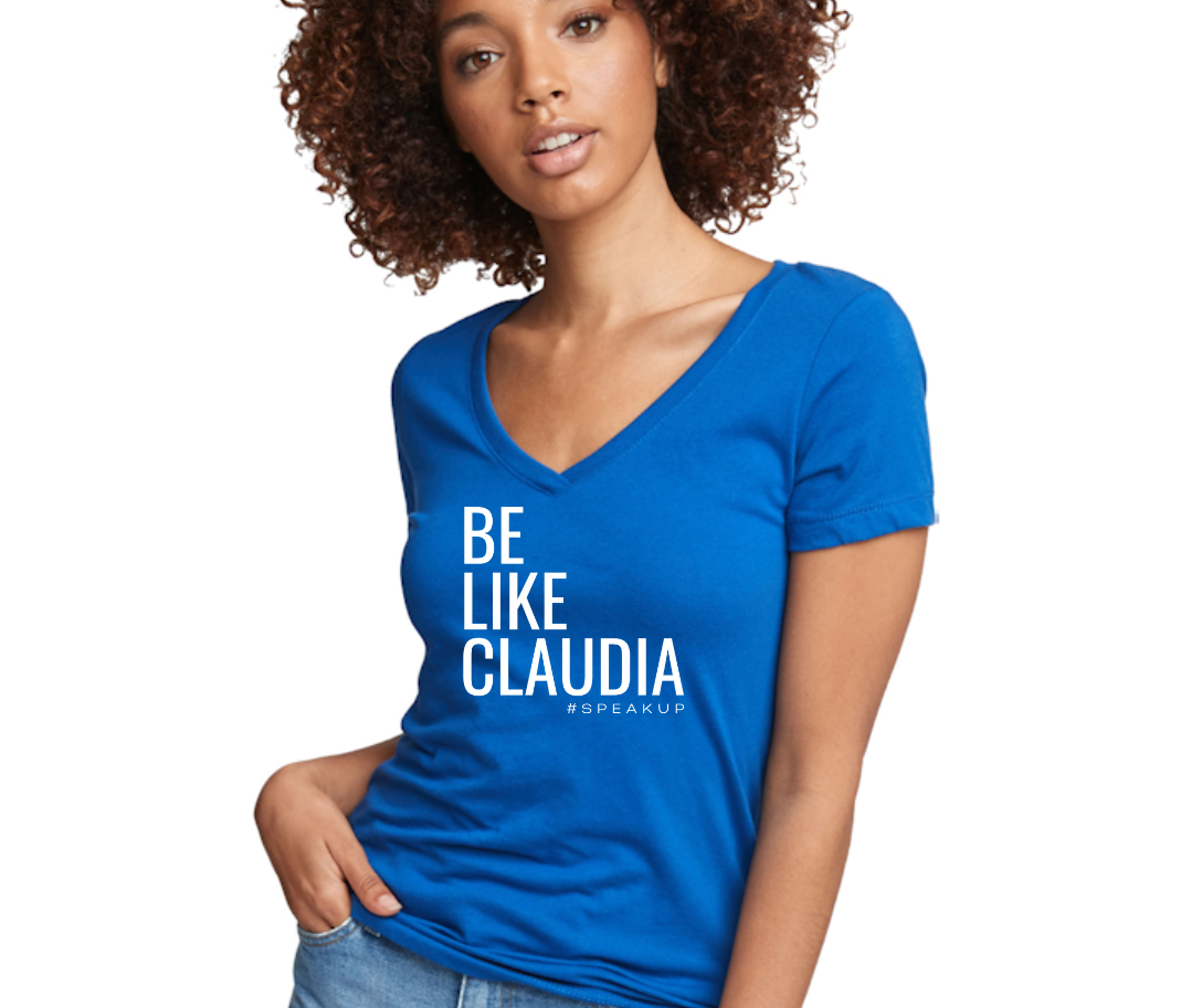 Be Like Claudia Women's Fitted T-Shirt