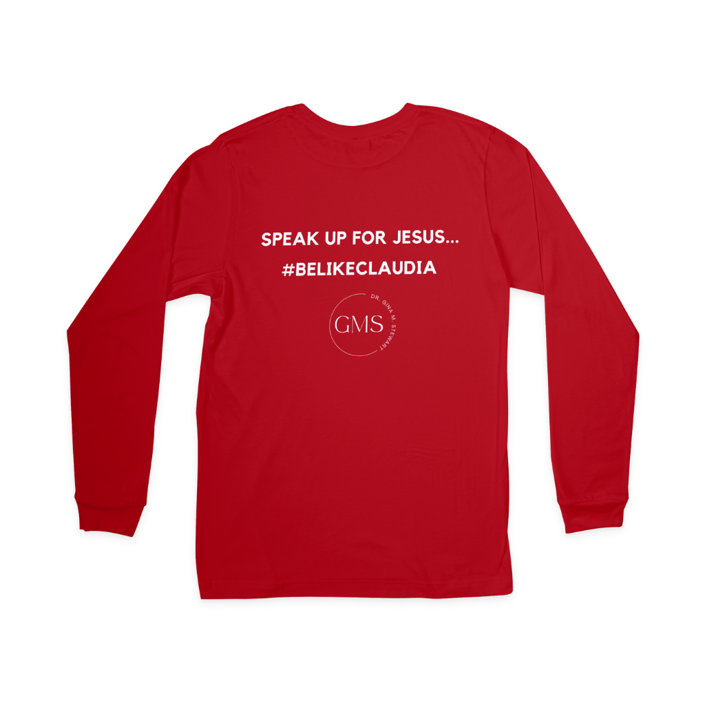 Speak Up For Jesus - Unisex Long-Sleeved T-Shirt