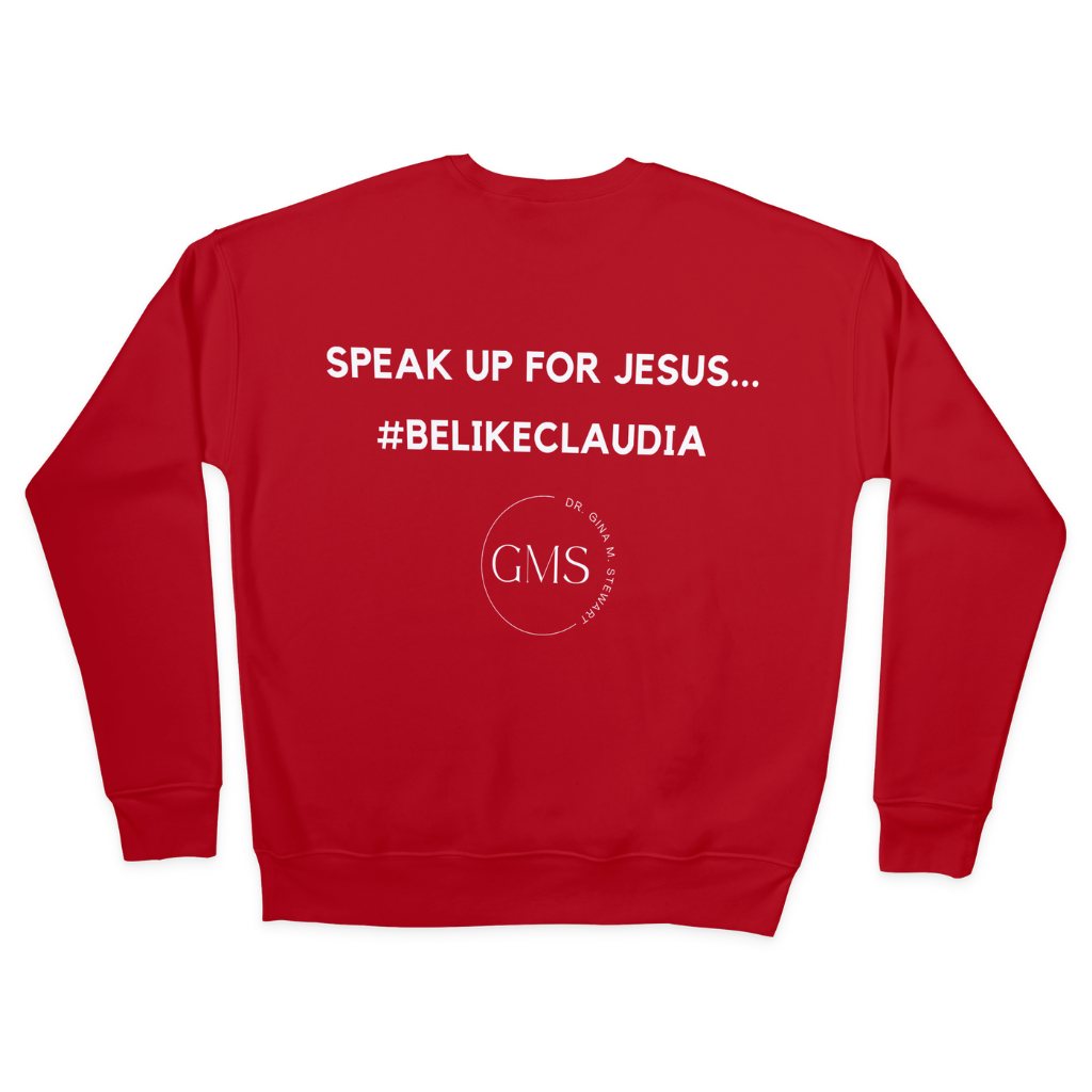 Speak Up for Jesus - Unisex Crewneck Sweatshirt