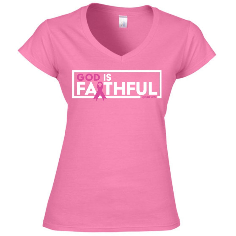 God is Faithful - Breast Cancer Awareness