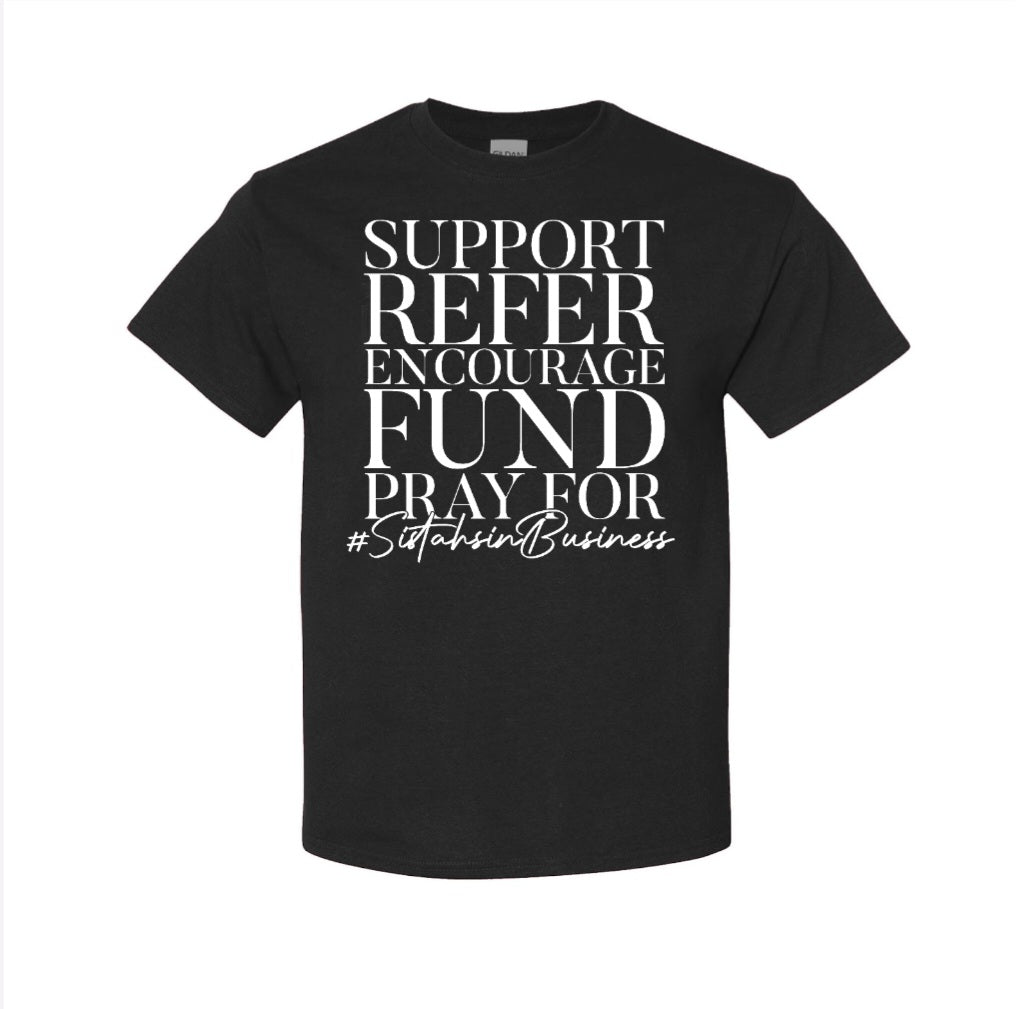 Support Sistahs Tee - #savethesistahshop