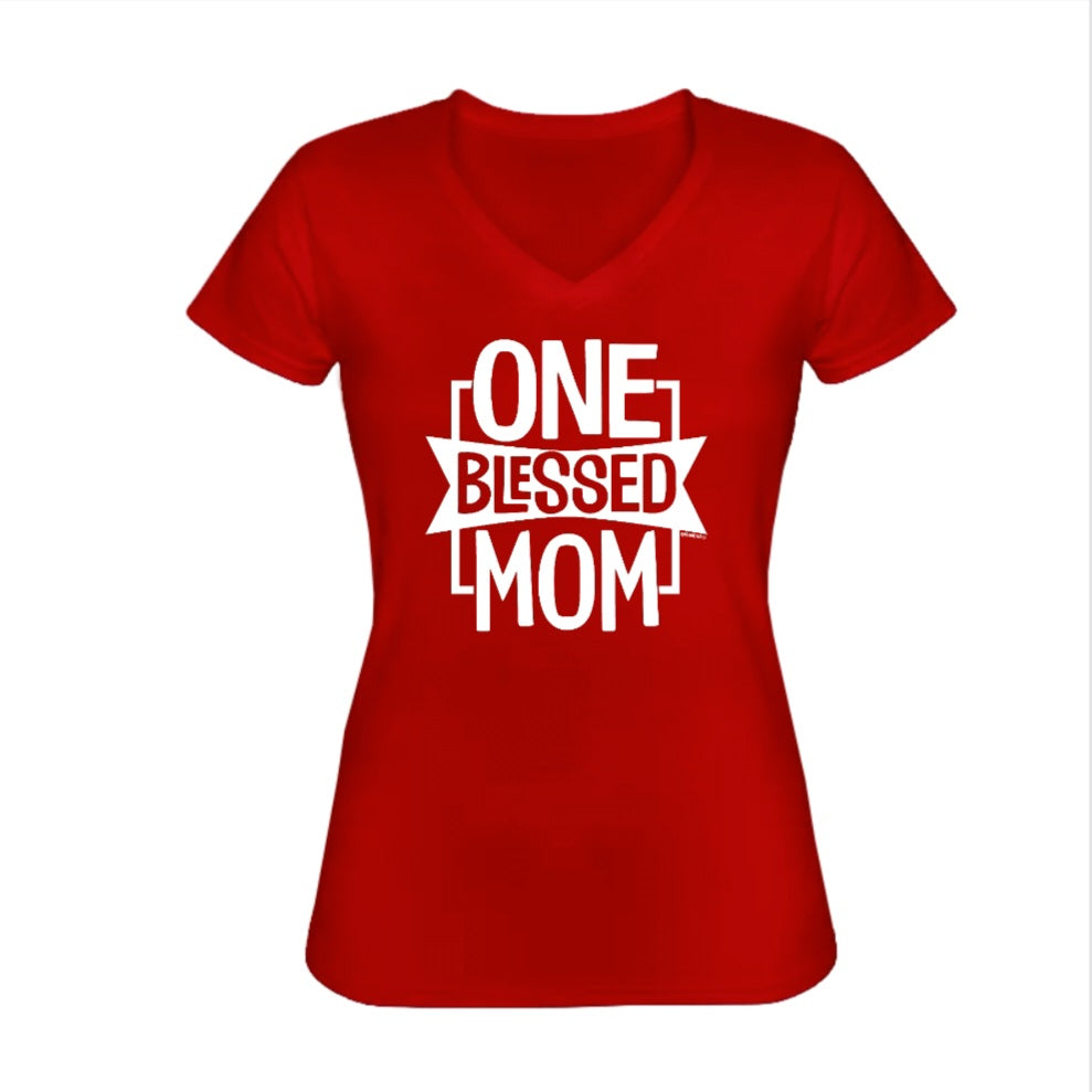 One Blessed Mom Short-Sleeve T-Shirt