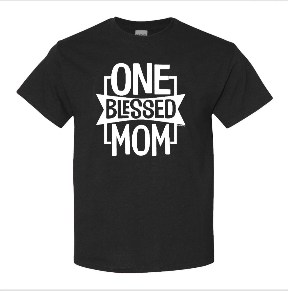 One Blessed Mom Short-Sleeve T-Shirt