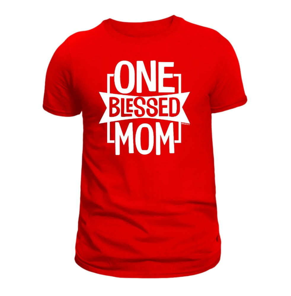 One Blessed Mom Short-Sleeve T-Shirt