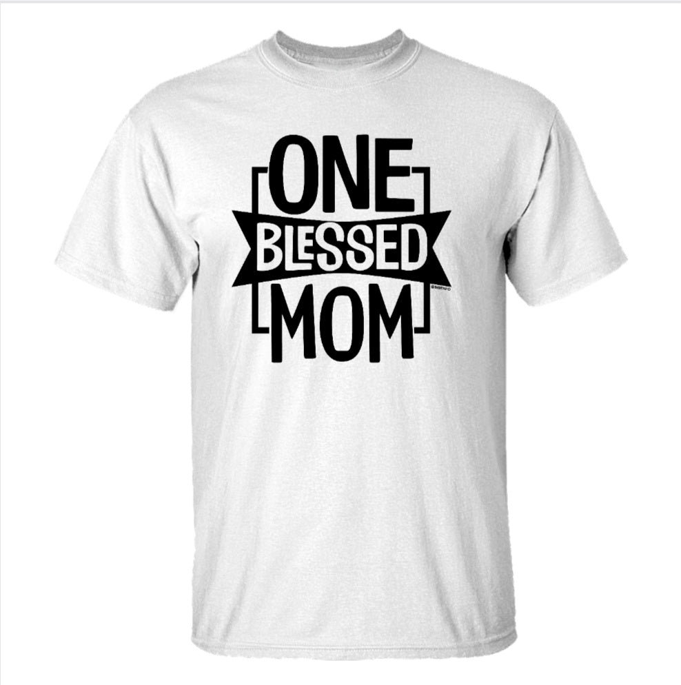 One Blessed Mom Short-Sleeve T-Shirt