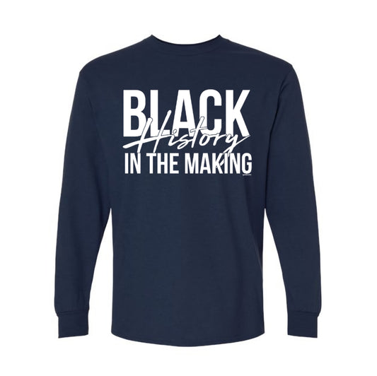 Black History in the Making - Long Sleeve Unisex Tee