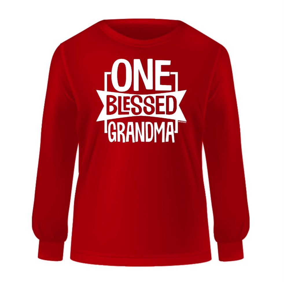 One Blessed Grandma - Long Sleeve Unisex Tee