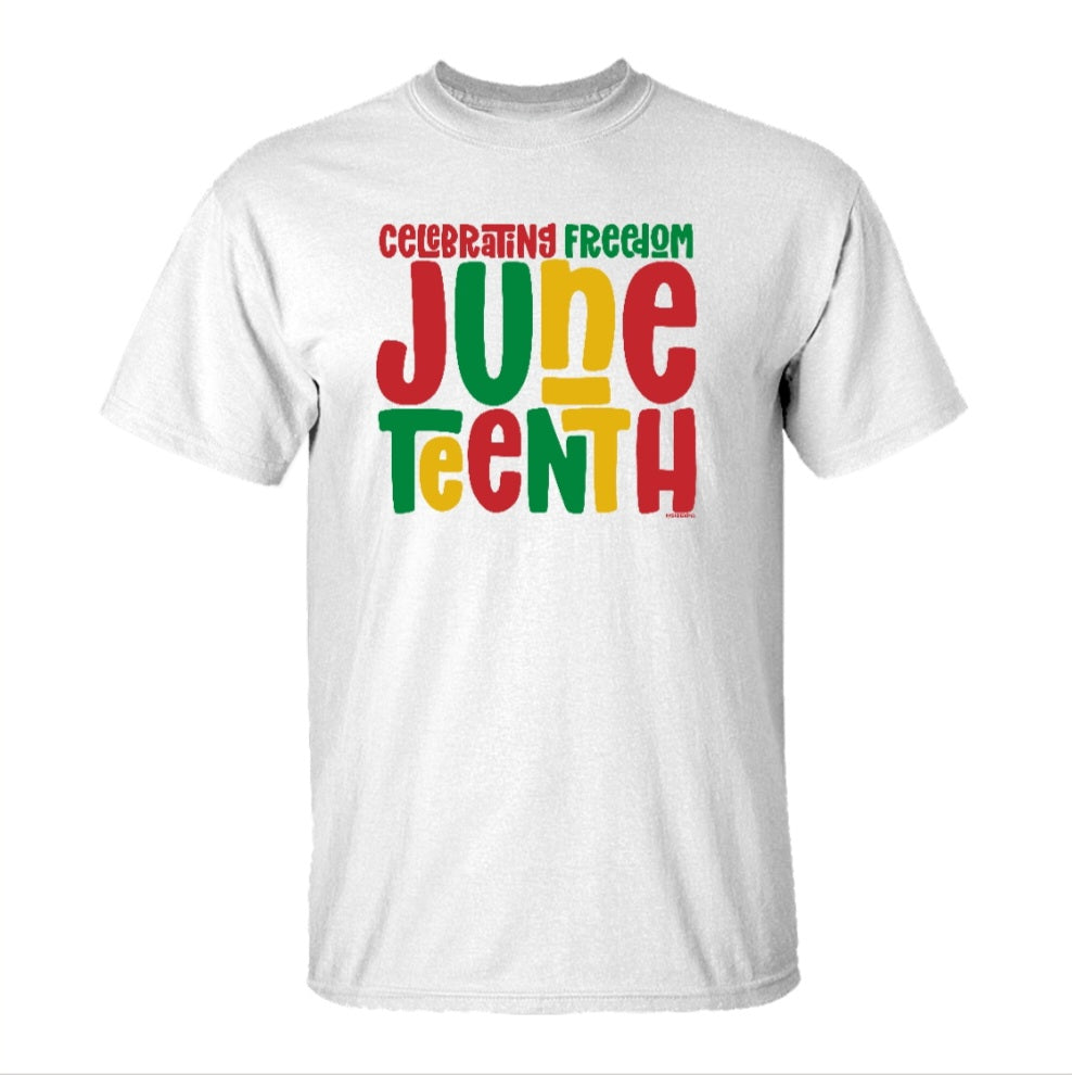 Celebrating Freedom - Adult Juneteenth Tee