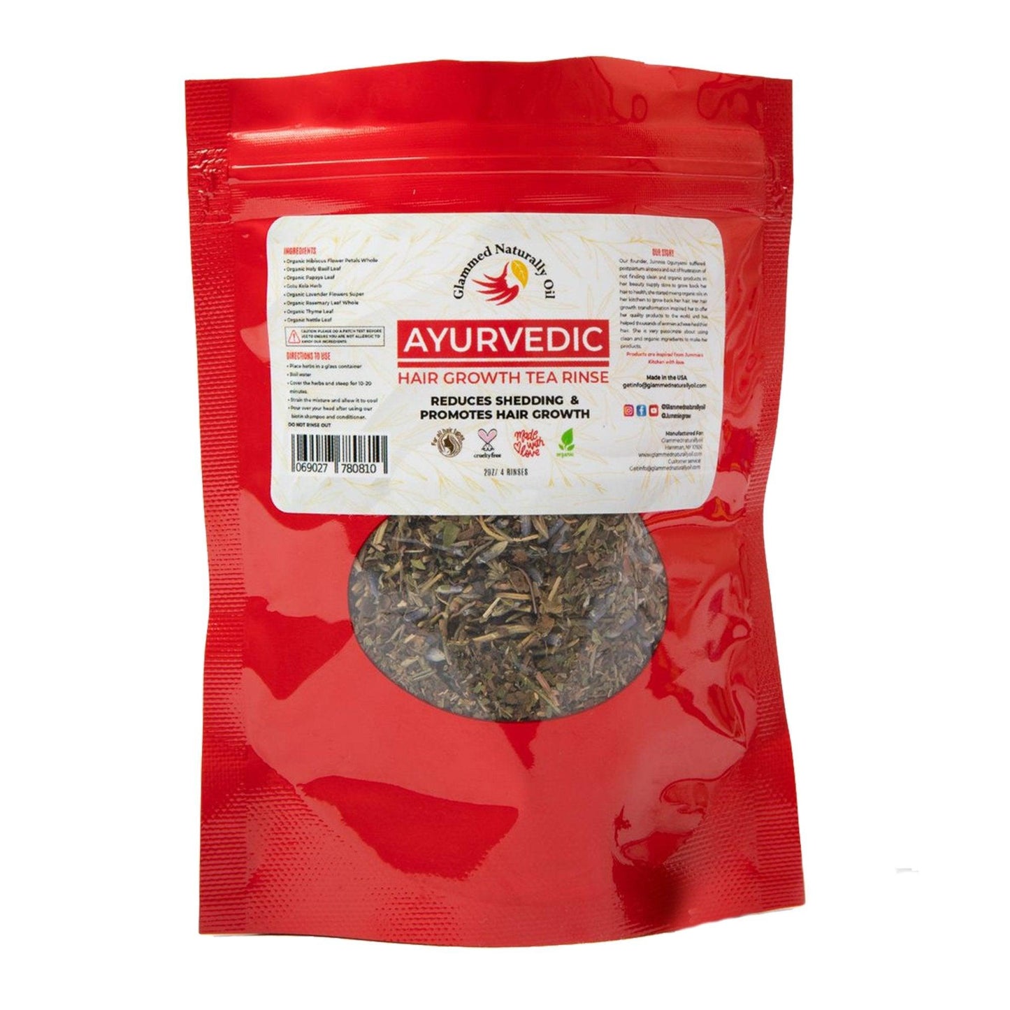 Ayurvedic Hair Growth Tea rinse Treatment