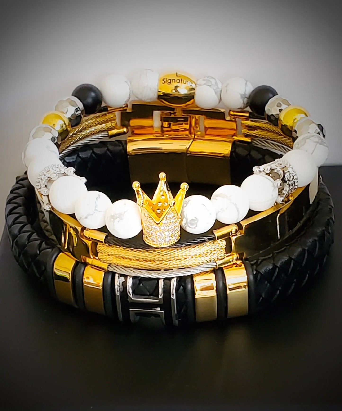 Men's " Peace and Protection" Crown Set