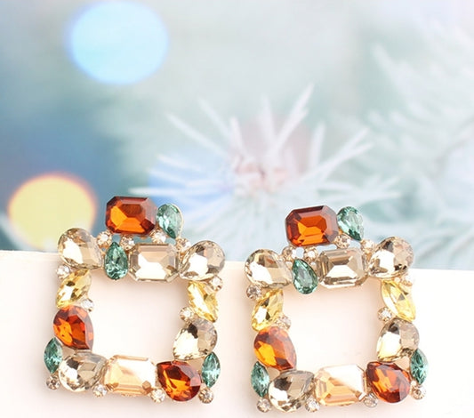 Shine Bright Rhinestone Earrings