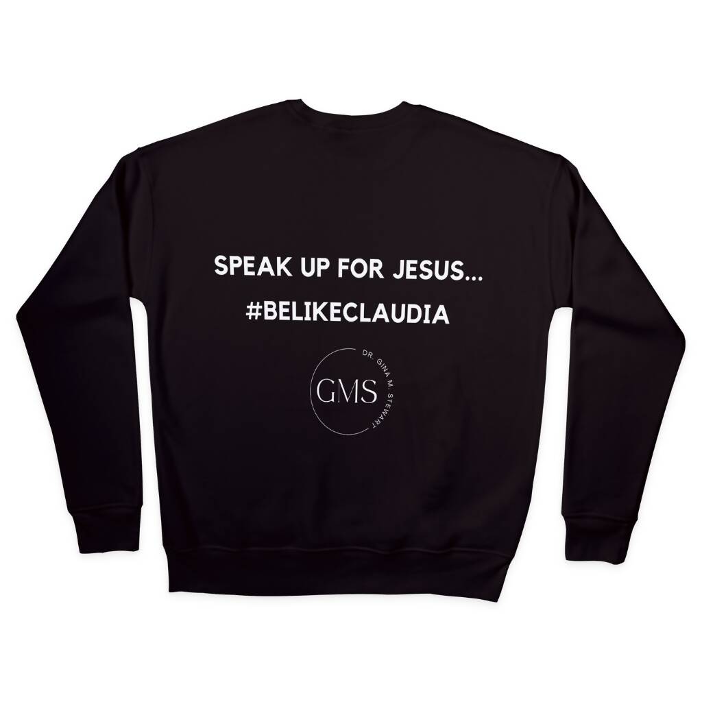 Speak Up for Jesus - Unisex Crewneck Sweatshirt