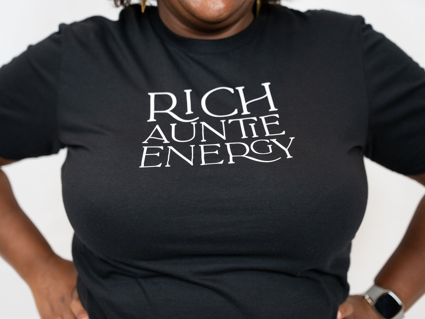 Rich Auntie Energy Short Sleeve Tees