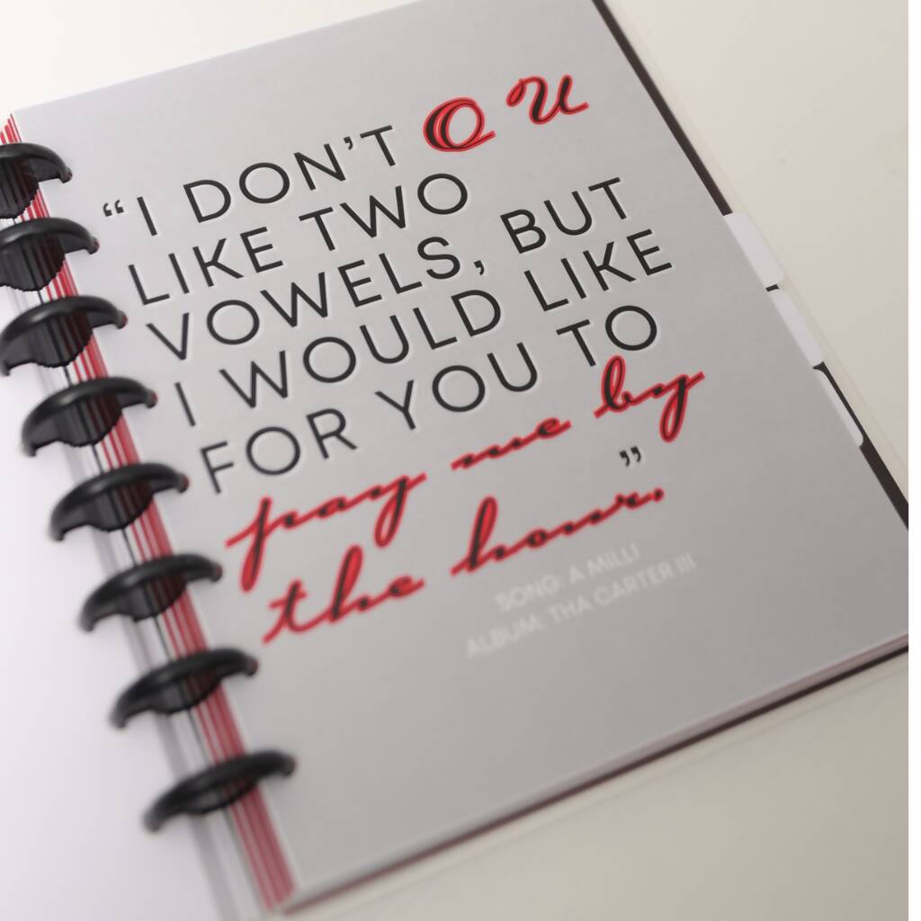 The OG II: Lil Wayne Edition Project Chick Planner