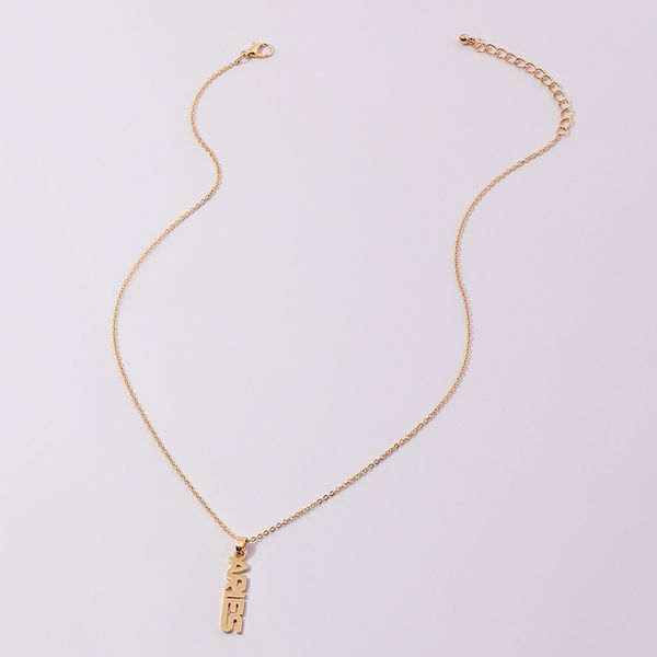 Vertical Zodiac Necklace