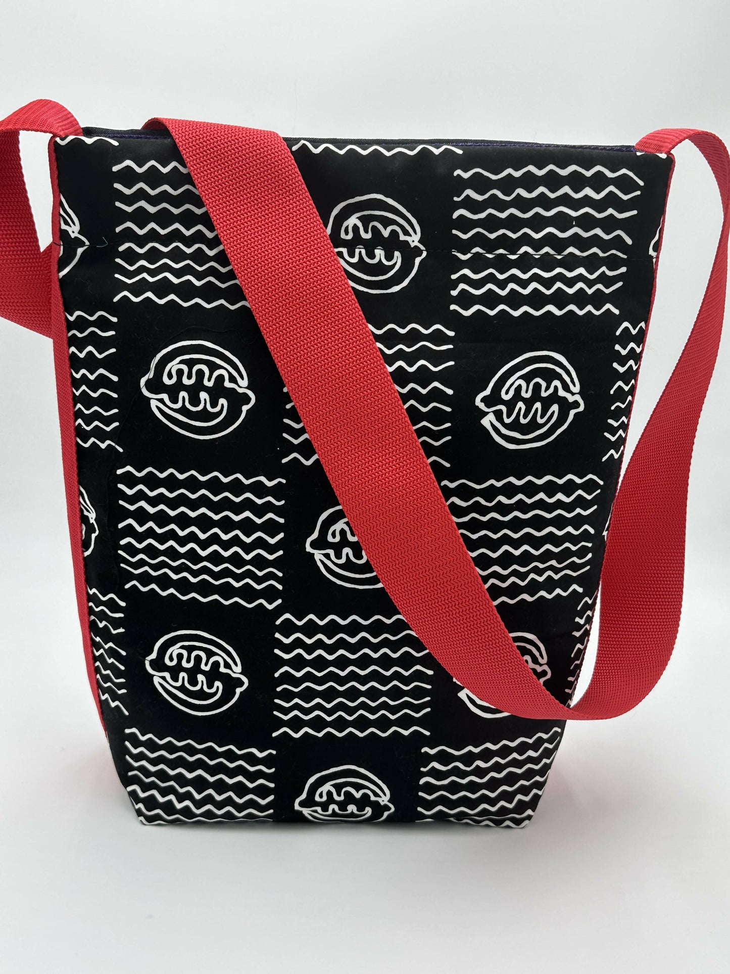 African Print Fabric Crossbody bag