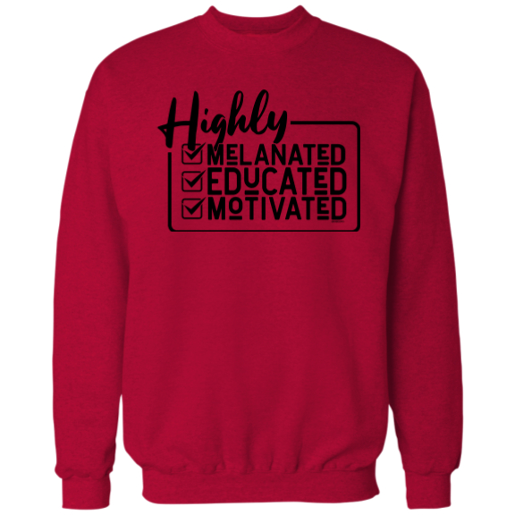 Highly Melanated, Educated, & Motivated