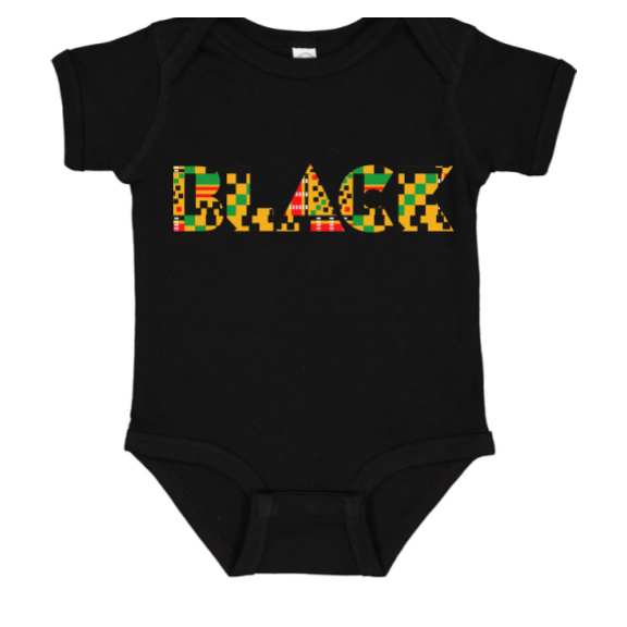 Kente BLACK Collection - Babies & Kids