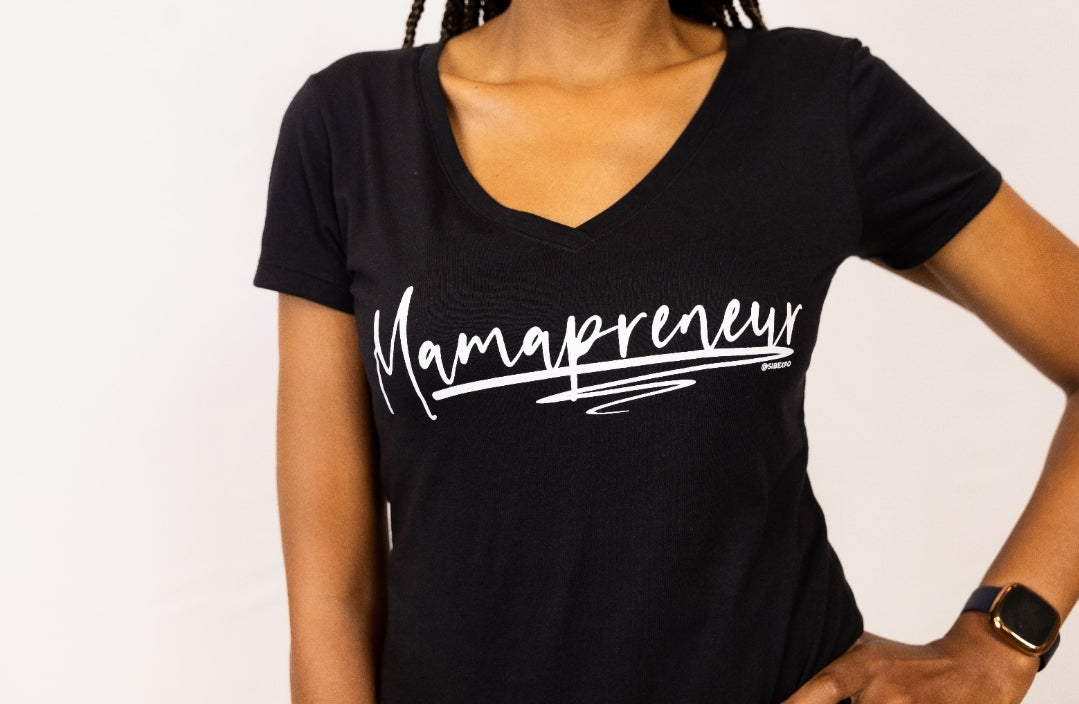 Mamapreneur - Women's Fitted Tee