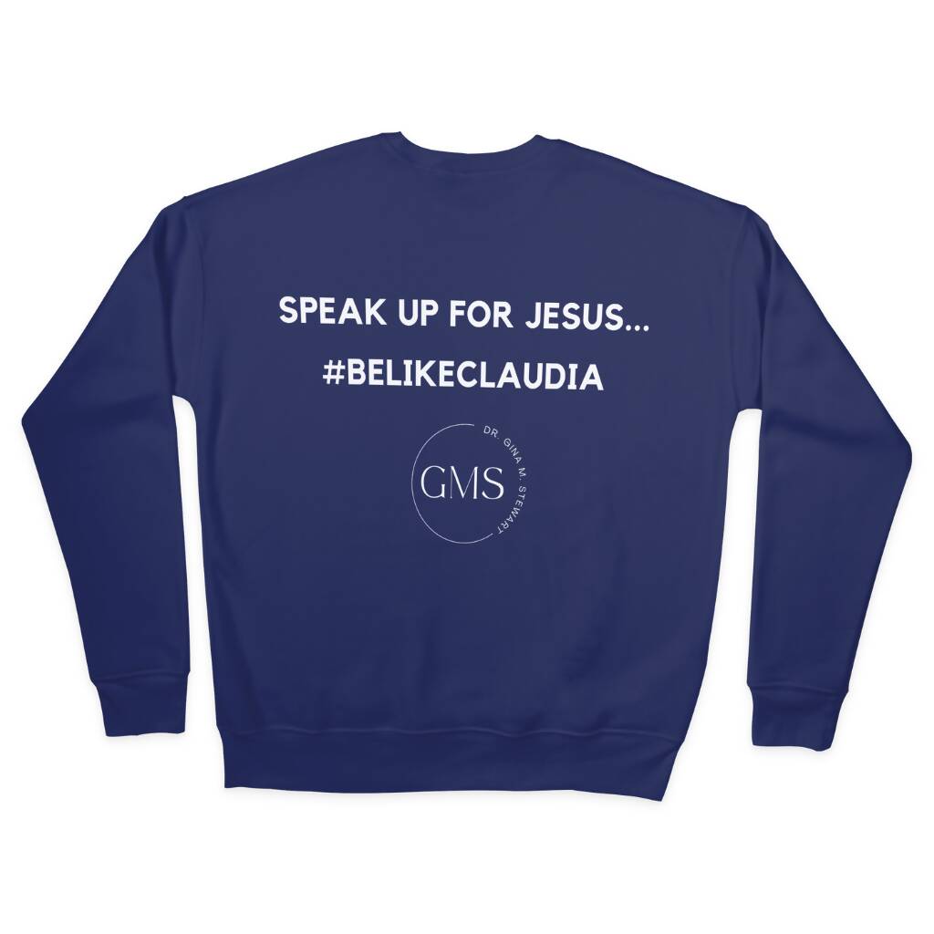 Speak Up for Jesus - Unisex Crewneck Sweatshirt