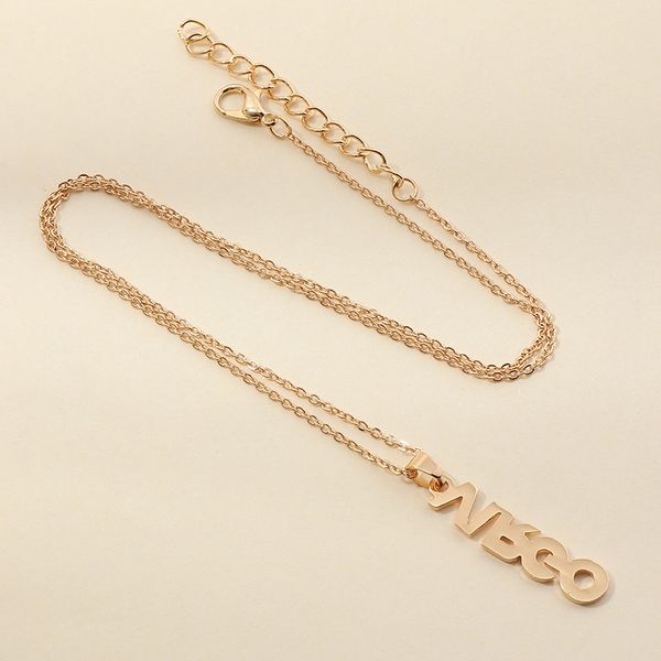 Vertical Zodiac Necklace