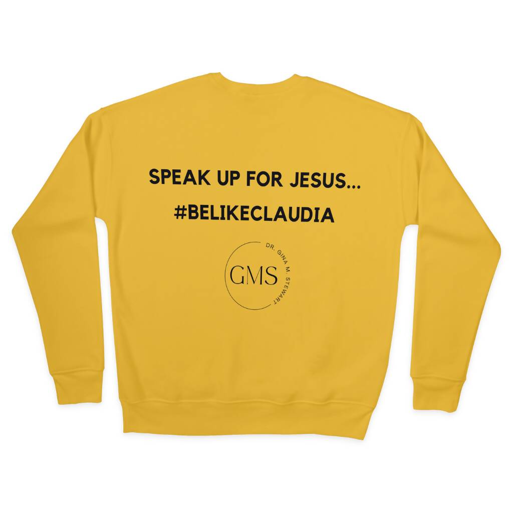 Speak Up for Jesus - Unisex Crewneck Sweatshirt