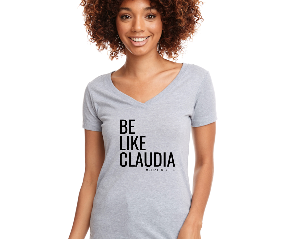 Be Like Claudia Women's Fitted T-Shirt