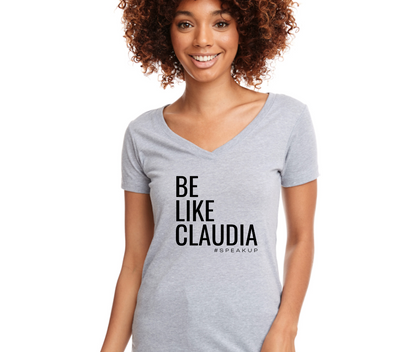 Be Like Claudia Women's Fitted T-Shirt