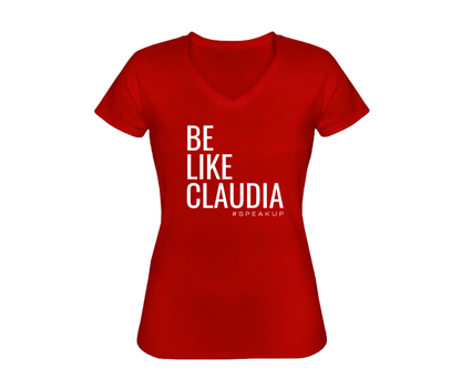 Be Like Claudia Women's Fitted T-Shirt