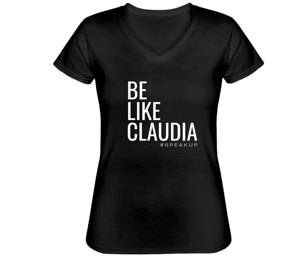 Be Like Claudia Women's Fitted T-Shirt