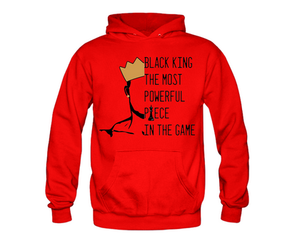 Most Powerful Piece Black King T-Shirt, Sweatshirt, & Hoodie