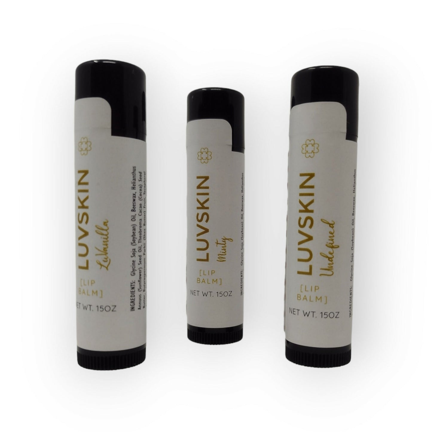 Natural Lip Balm Trio