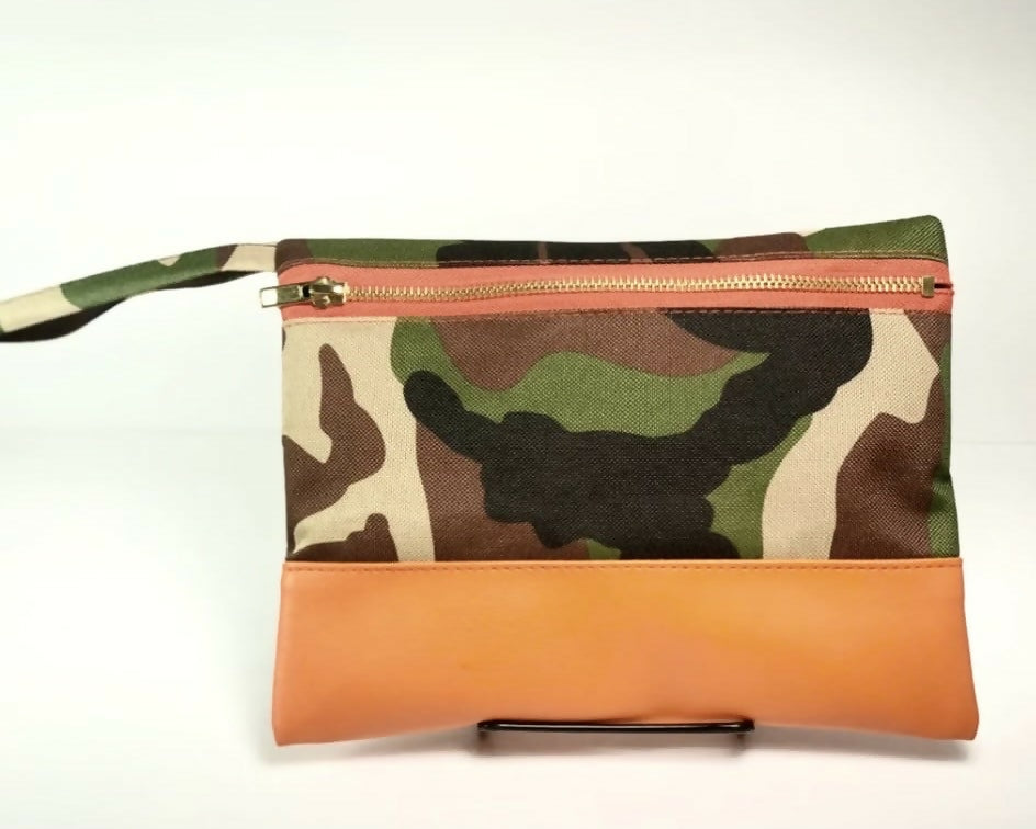 Army Camouflage Clutch