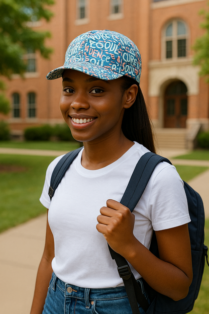 Satin-Lined Confidence Graphic Baseball Cap