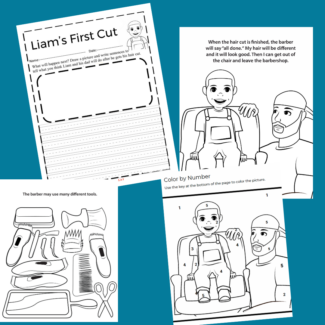 Liam's First Cut Activity Bundle (paperback book)