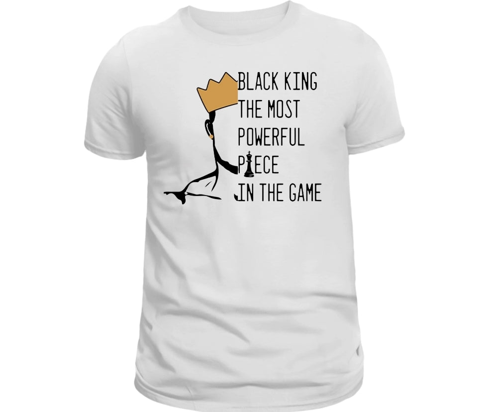 Most Powerful Piece Black King T-Shirt, Sweatshirt, & Hoodie