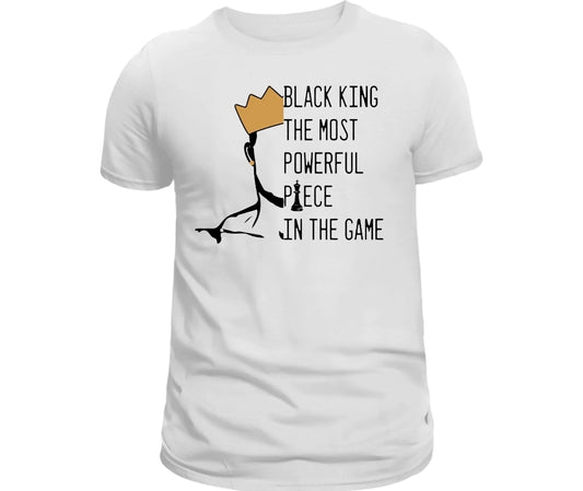 Most Powerful Piece Black King T-Shirt, Sweatshirt, & Hoodie