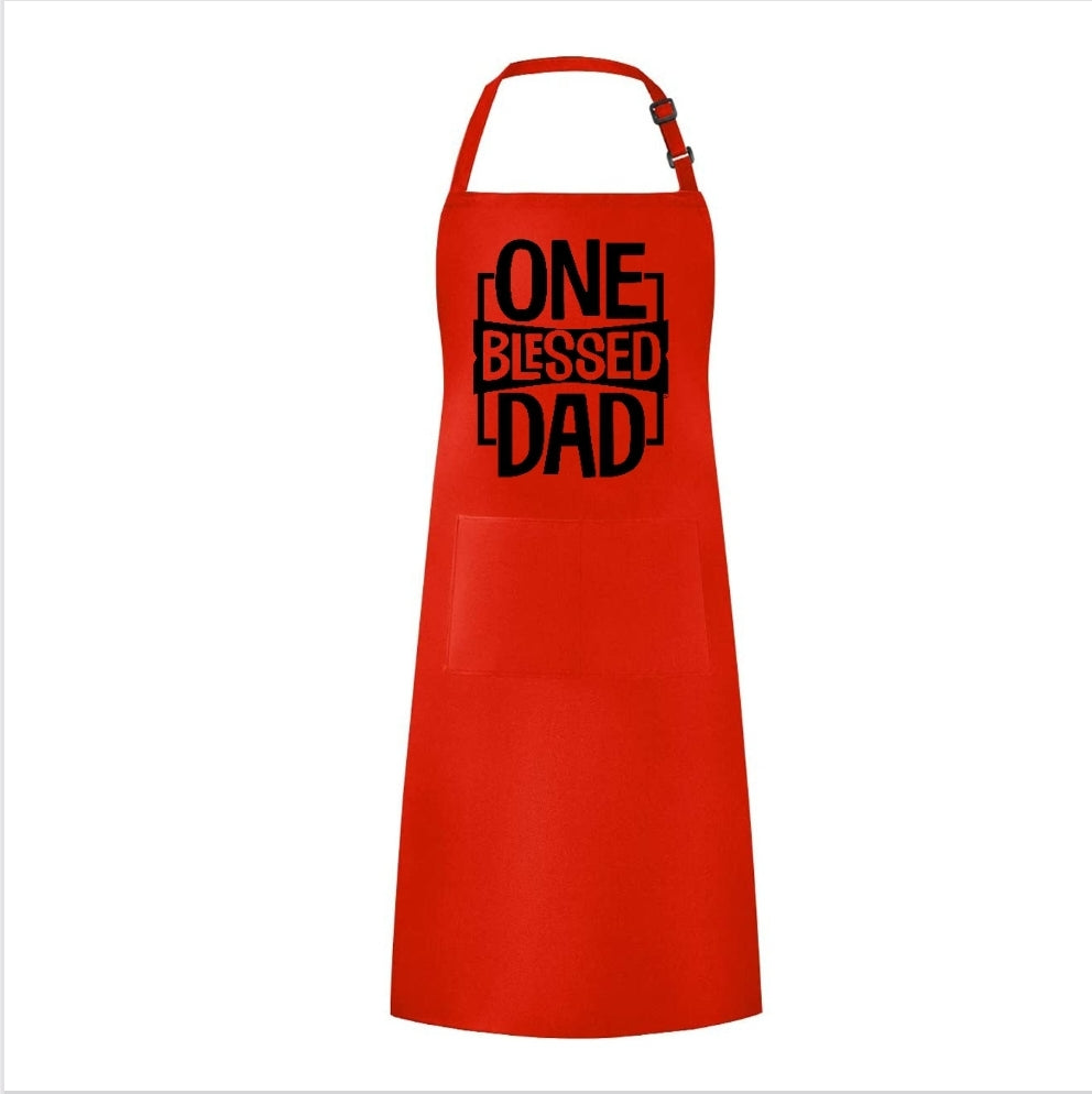 One Blessed Dad Apron