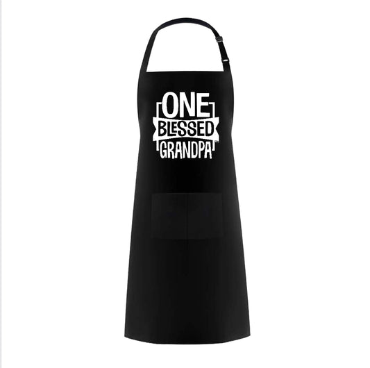 One Blessed Grandpa Apron