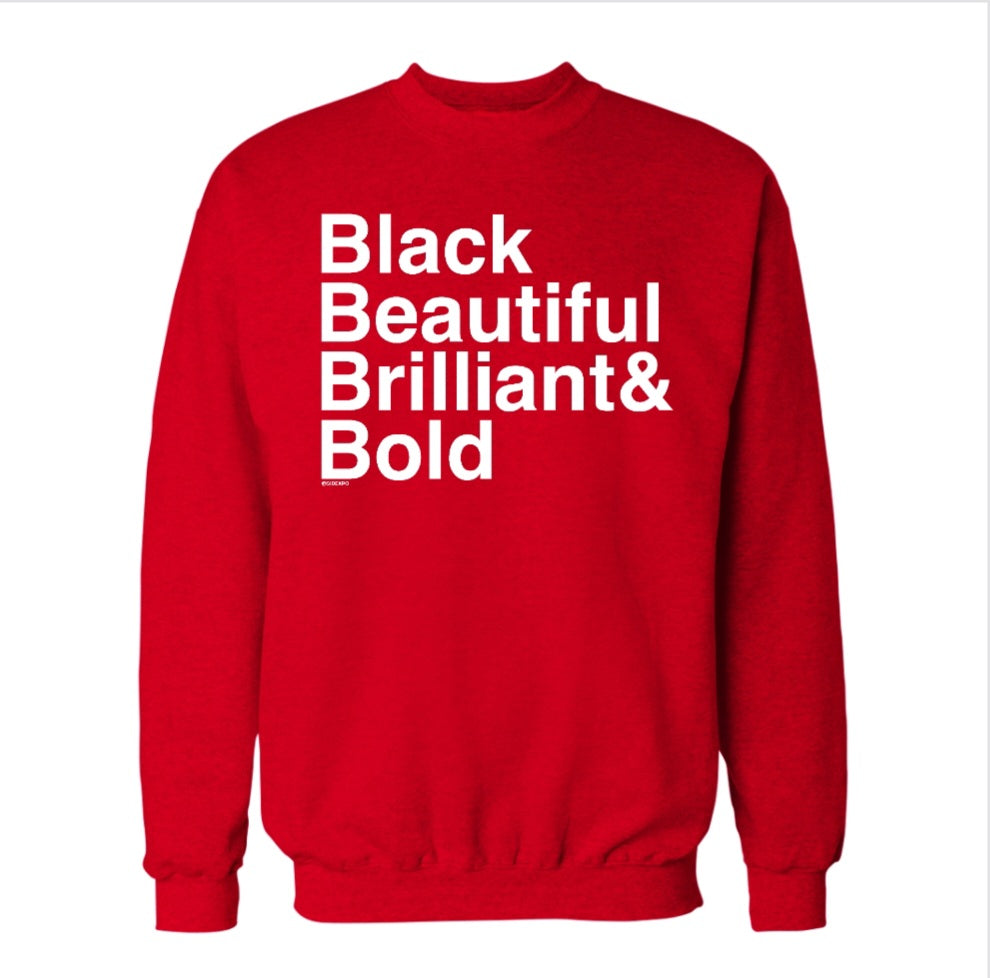 Black, Beautiful, Brilliant & Bold Sweatshirts & Hoodies