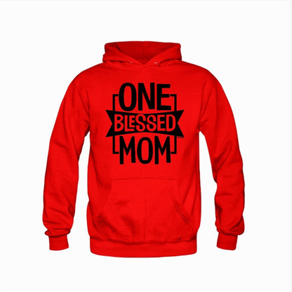 One Blessed Mom Sweatshirt & Hoodie