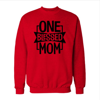 One Blessed Mom Sweatshirt & Hoodie