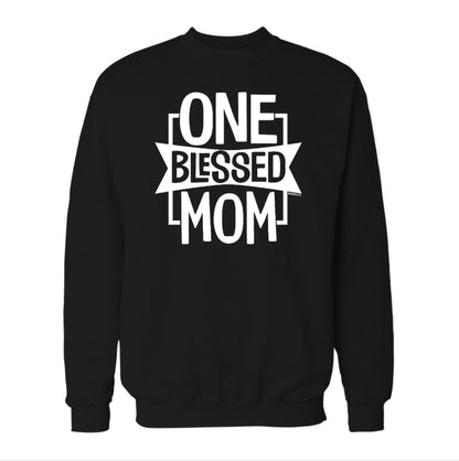 One Blessed Mom Sweatshirt & Hoodie