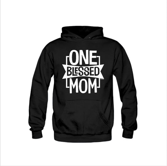 One Blessed Mom Sweatshirt & Hoodie