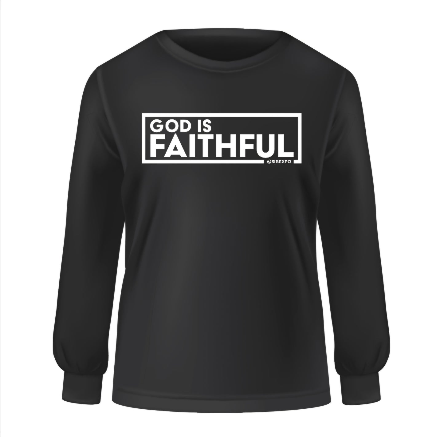 God is Faithful - Long Sleeve Unisex Tee
