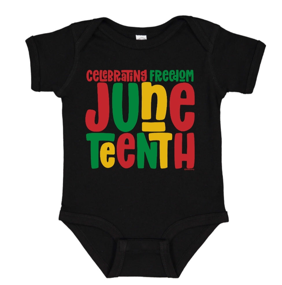 Celebrating Freedom - Babies & Kids Juneteenth Tee