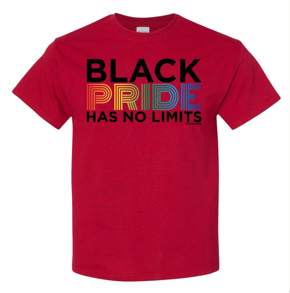 Black Pride Has No Limits T-Shirt