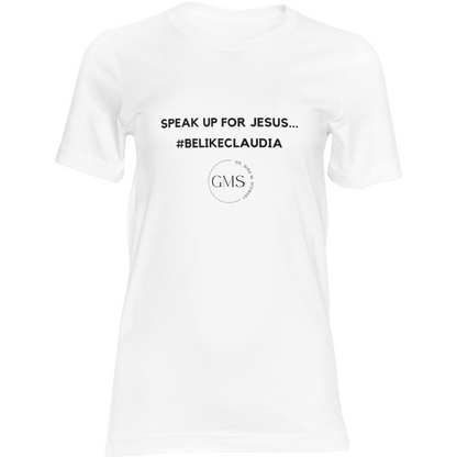 Speak Up For Jesus - Unisex Short-Sleeved T-Shirt