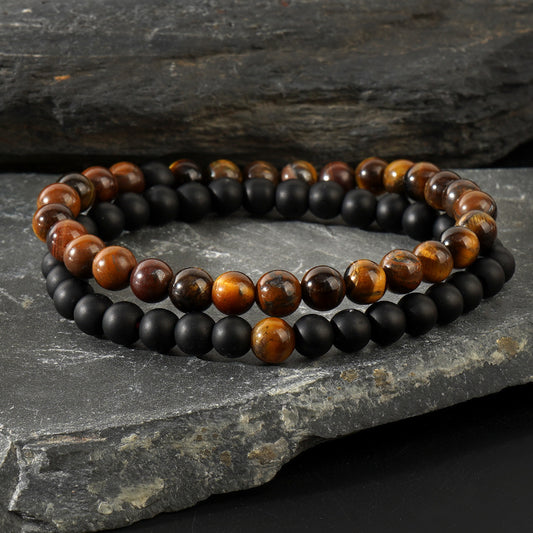 Bohemian Stone Bracelet Set