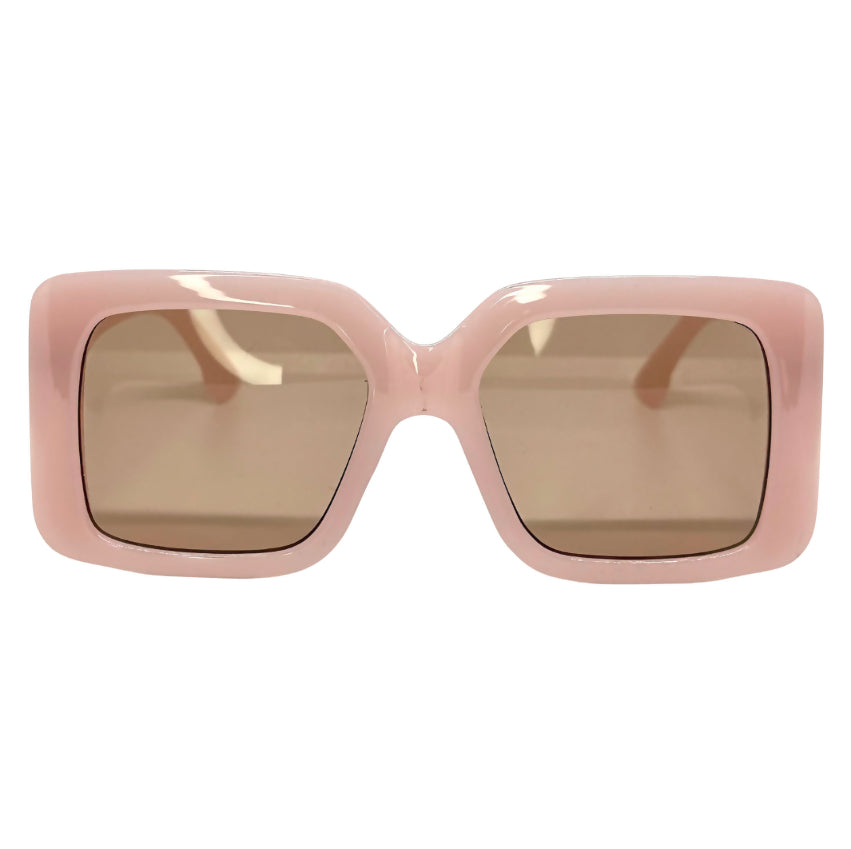 YOU REMIND ME - RUBI NOIRE OVERSIZED SQUARE SUNGLASSES